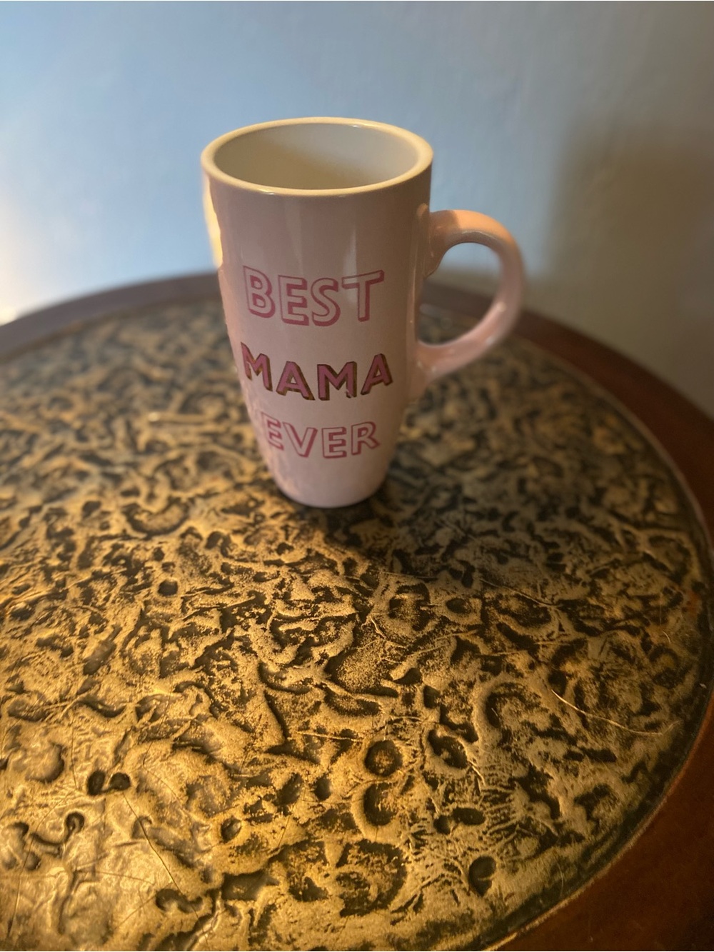 Pink 'Best Mama Ever' Ceramic Coffee Mug - Gift-Ready Design